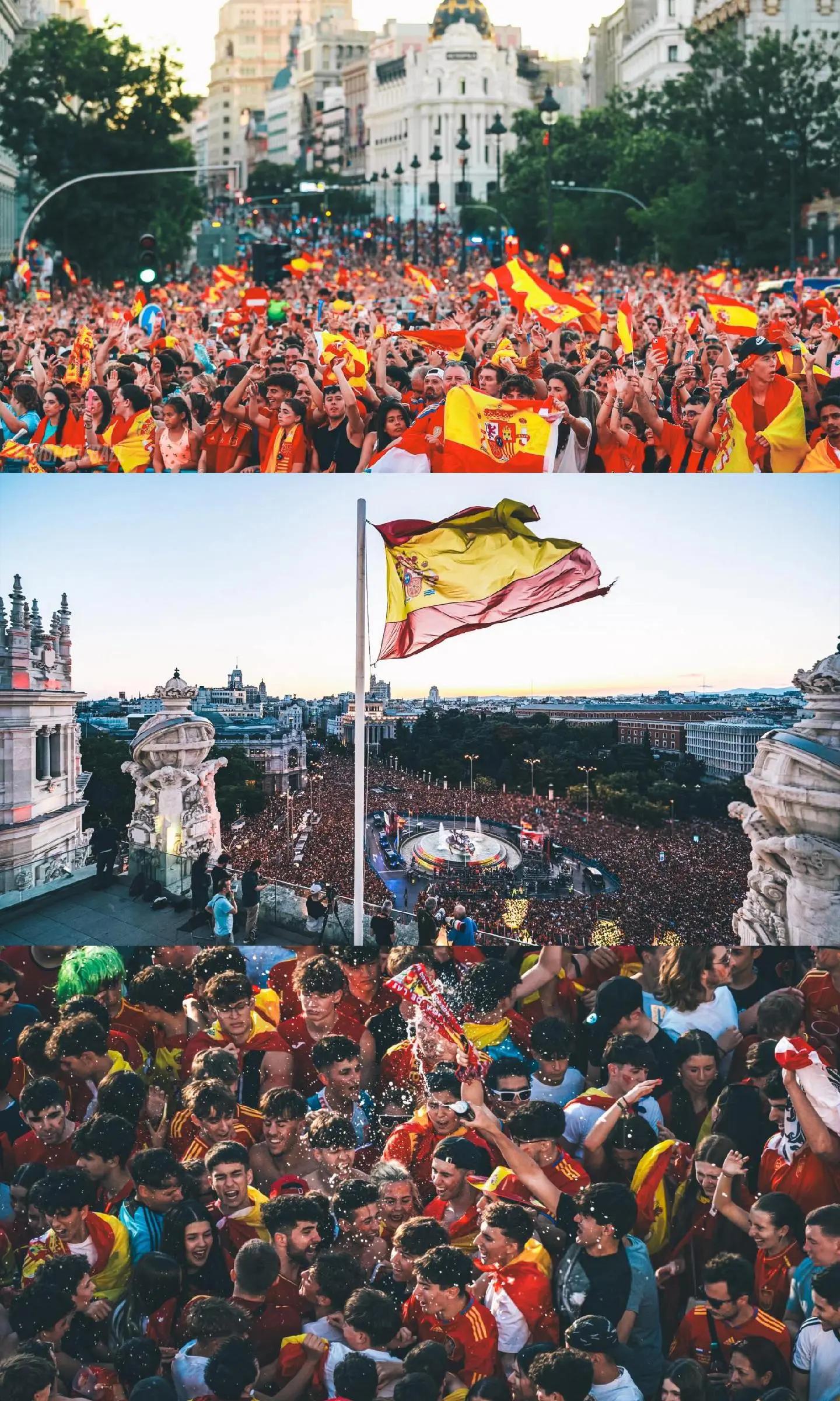 欧洲国家足球队为了夺得胜利而拼搏