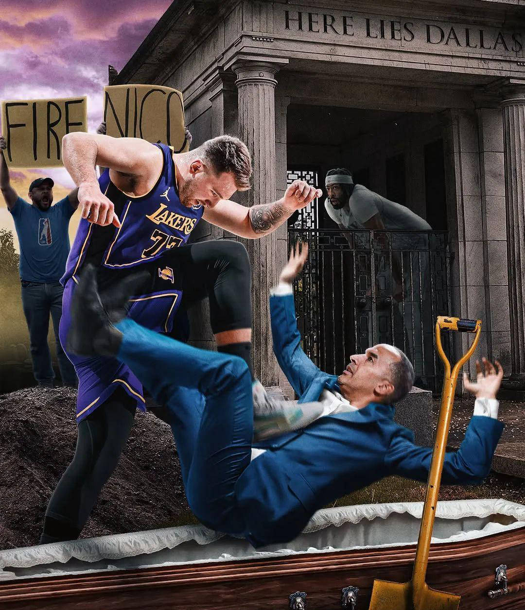 独行侠惊艳！东契奇连续砍+夺胜