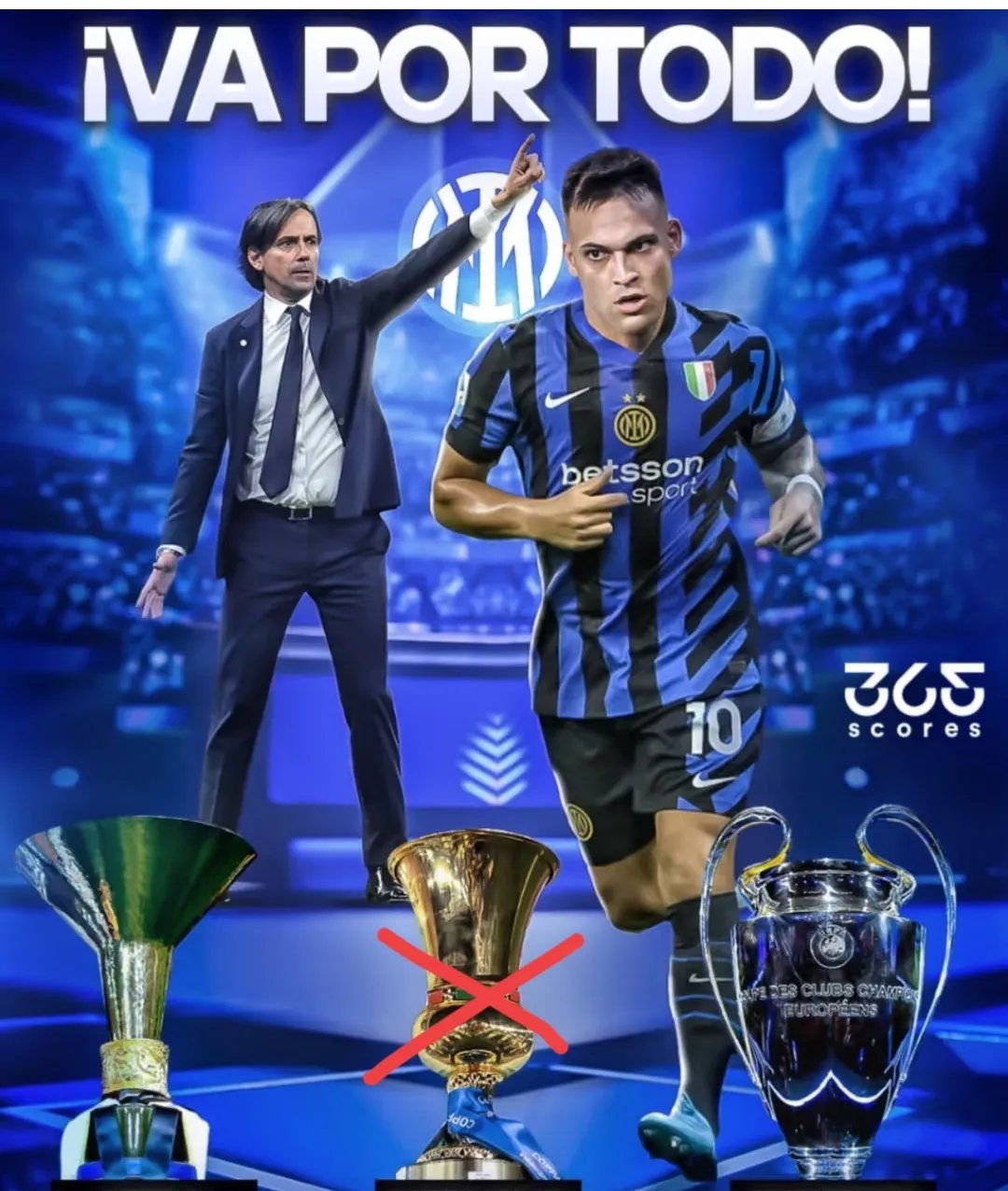 国际米兰坐拥主场优势,力争登上意甲宝座 国际米兰坐拥主场优势,力争登上意甲宝座