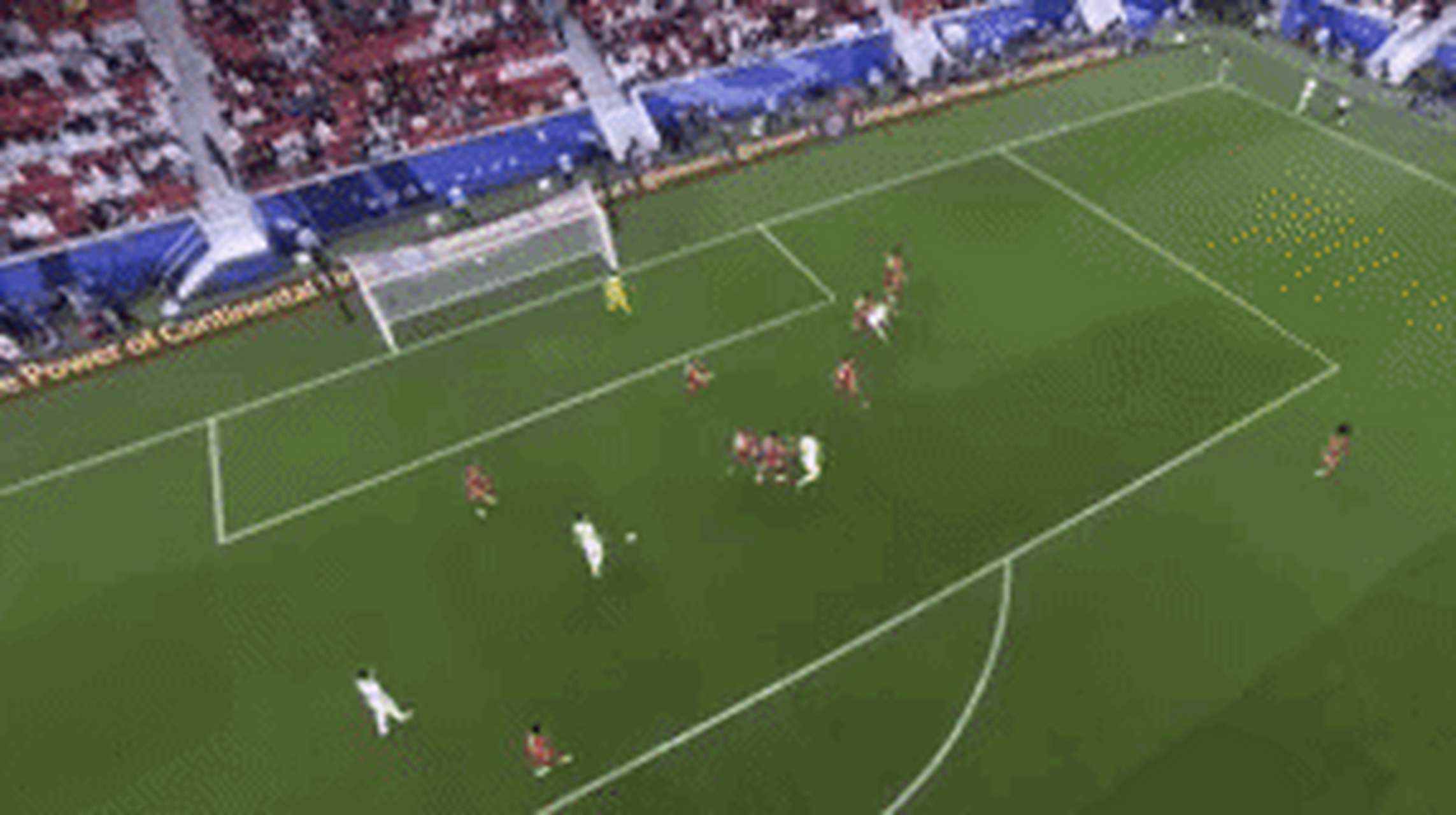 伊朗球员冷静射门得手，率队晋级